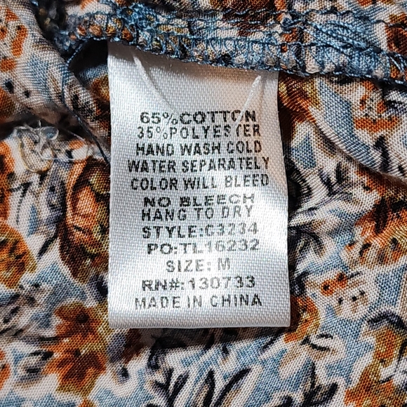 Umgee Sleeveless Floral Sheer Lace/Crochet Tunic Tank Baby Doll Dress - Picture 7 of 15